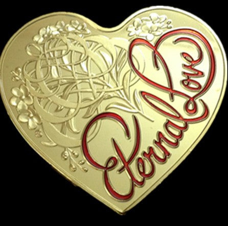 Eternal Love Heart Shaped Elizabeth Souvenir Coin